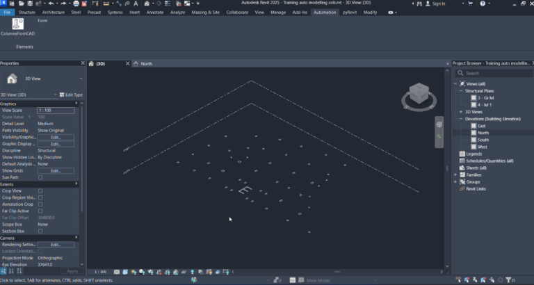 Automate Columns modelling