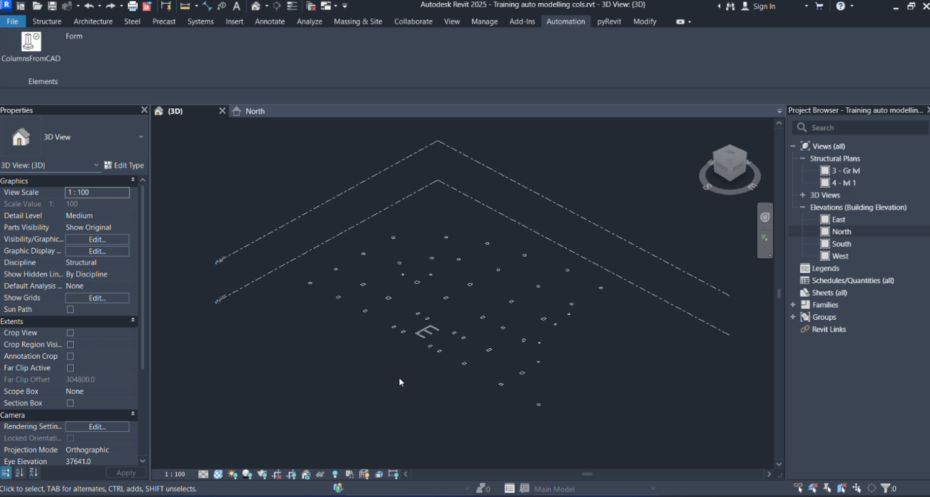 Automate Columns modelling